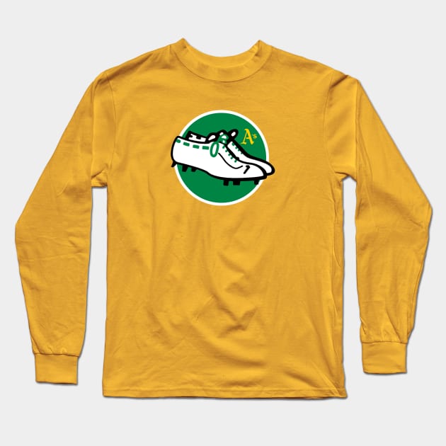 Oakland's White Shoes Long Sleeve T-Shirt by Designs by TheGM 